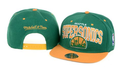 Seattle Sonics NBA Snapback Hat 60D